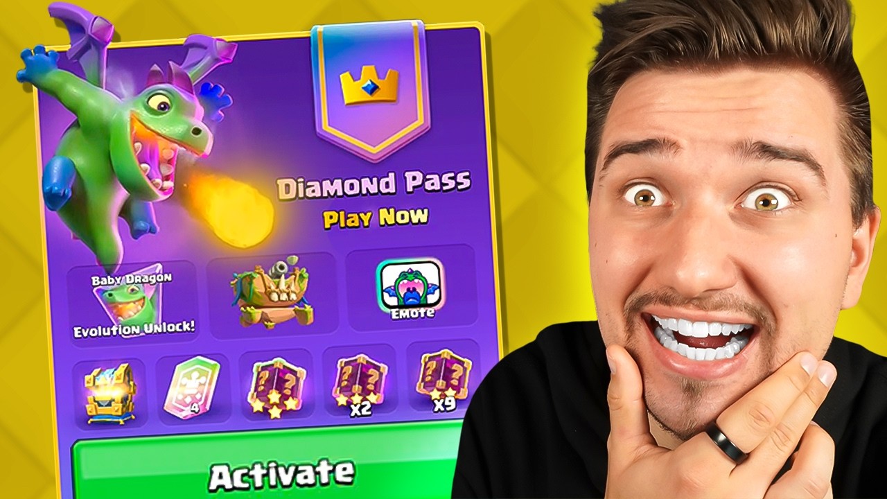 Vyplatí se Diamond Pass v Clash Royale?