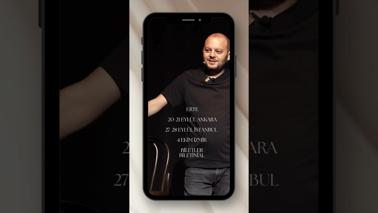 Yeni oyun Erte başlıyor 20-21 Eyl&uuml;l Ankara 27-28 Eyl&uuml;l İstanbul 4 Ekim İzmir. Biletler biletinialda