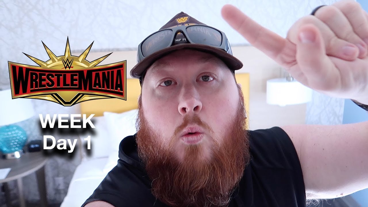 WrestleMania 35 Week VLOG - Day 1