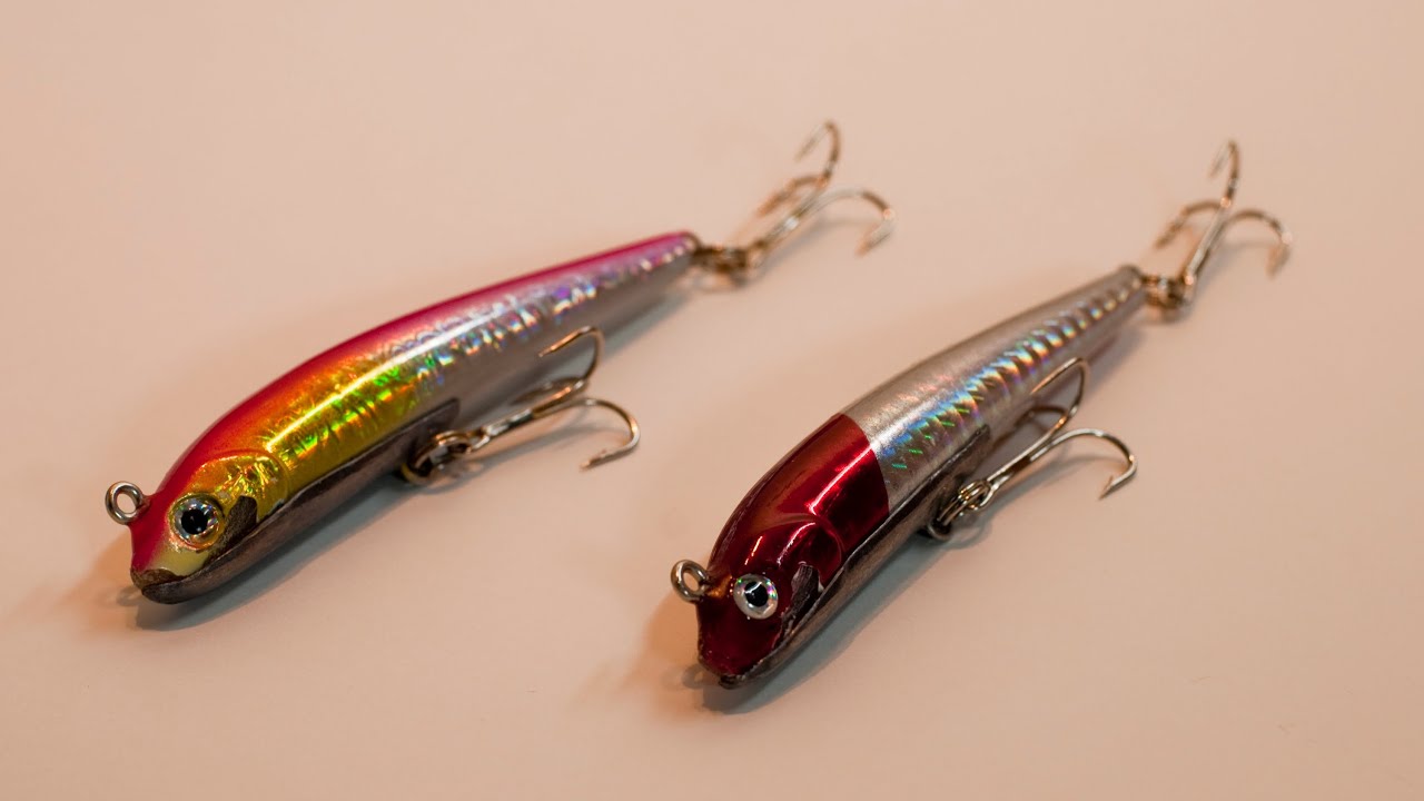 Make the DAISO Sea Bass Lure Type A/B Twitch Bait