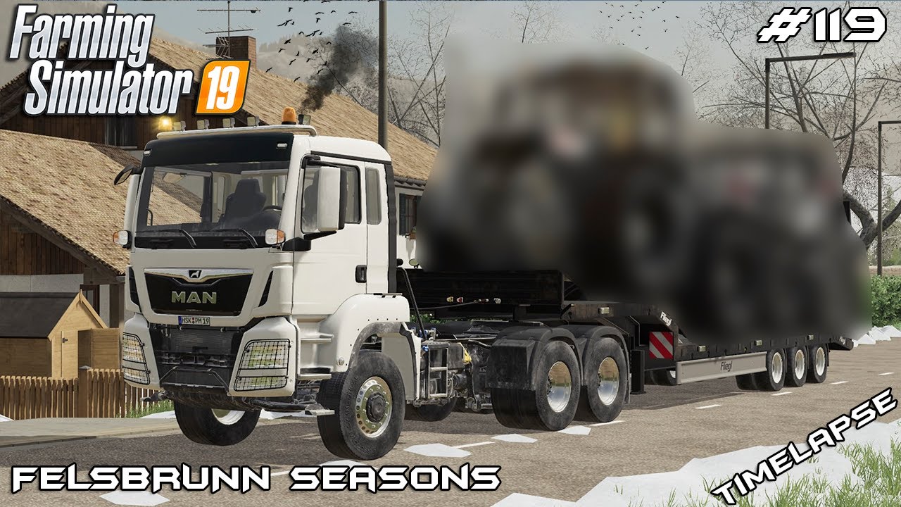 Picking up new tractors | Animals on Felsbrunn Seasons | Farming Simulator 19 | Episode 119