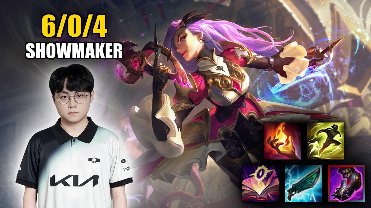 ShowMaker Katarina vs Yasuo | kr Challenger Patch 26.1
