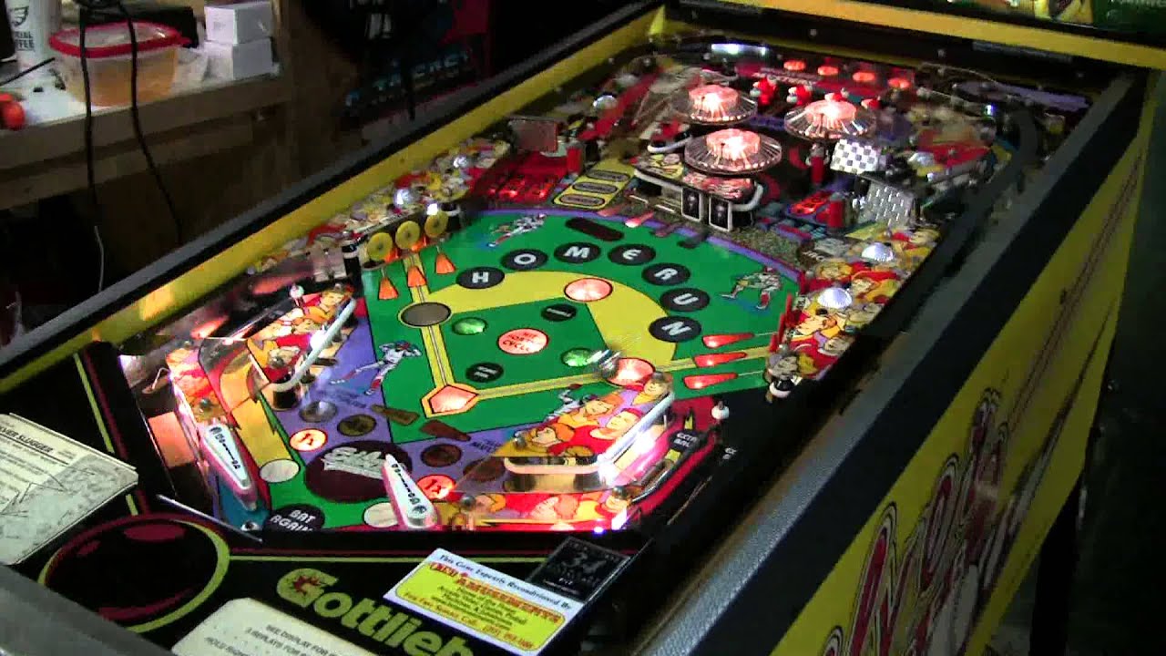 #347 Gottlieb SILVER SLUGGER Pinball Machine - Our 17th Sold! TNT Amusements