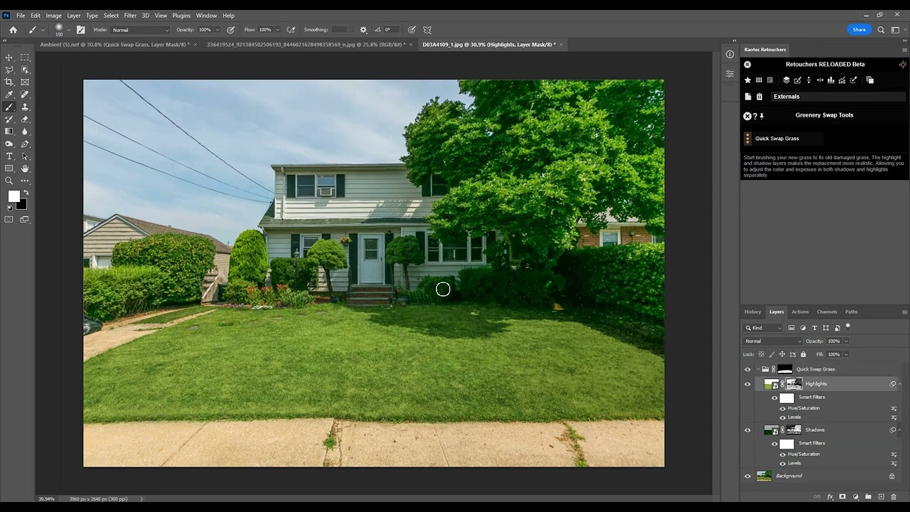 Photoshop Tutorial :Kaotec Reloaded V6 Grass replacement