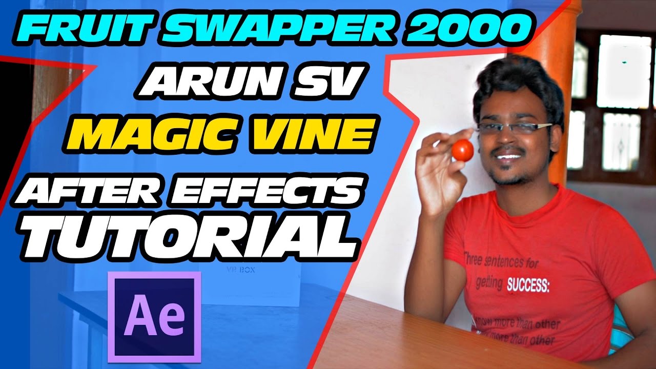 Fruit Swapper 2000 Magic Box | After Effects Tutorial by Arun Sv