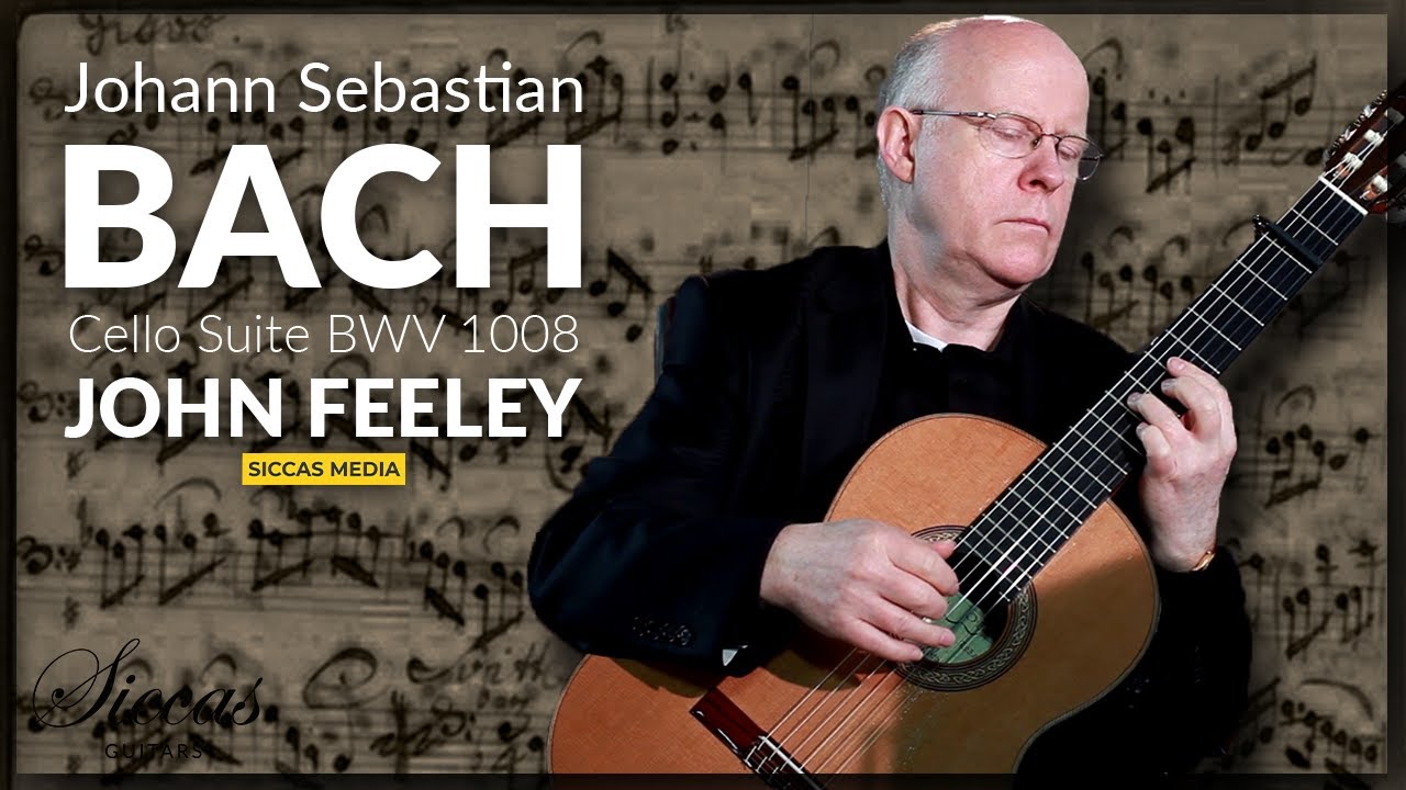 J.S Bach, Cello suite No. 2, BWV 1008 by John Feeley | Classical Guitar