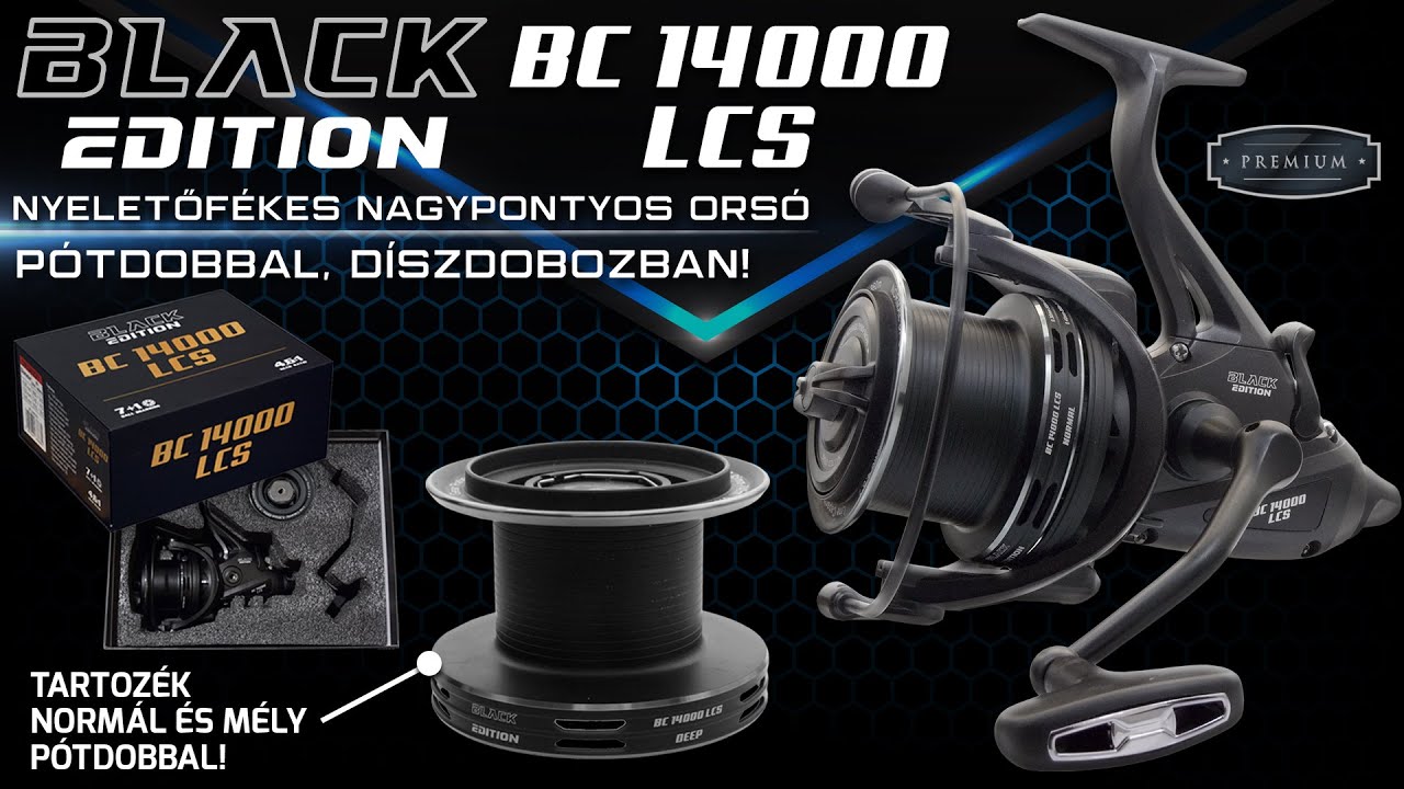 LIT - Gábor Döme - Pristatome BLACK EDITION BC 14000 LCS ritę!