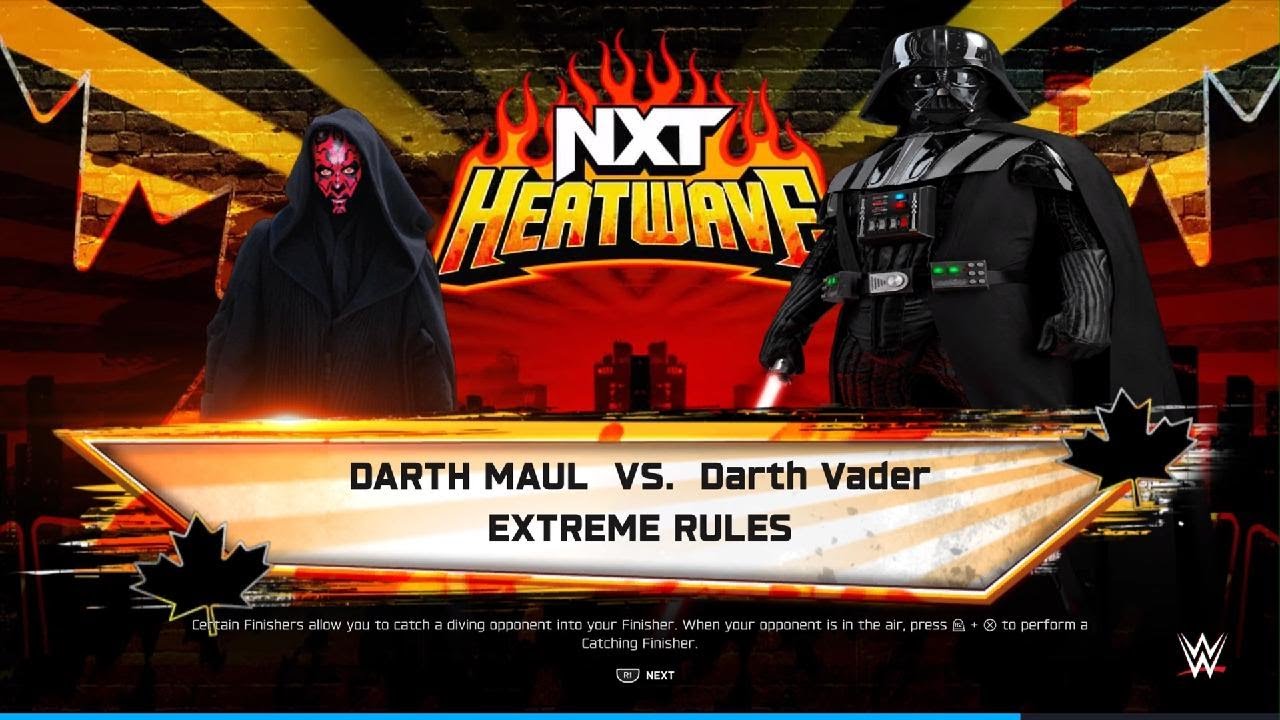 DARTH MAUL VS DARTH VADER
