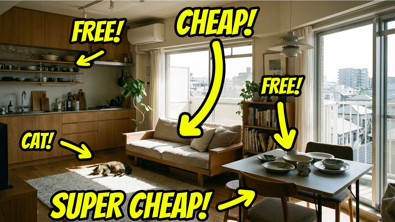 How To Furnish Your Japanese Apartment For Free (or cheap)