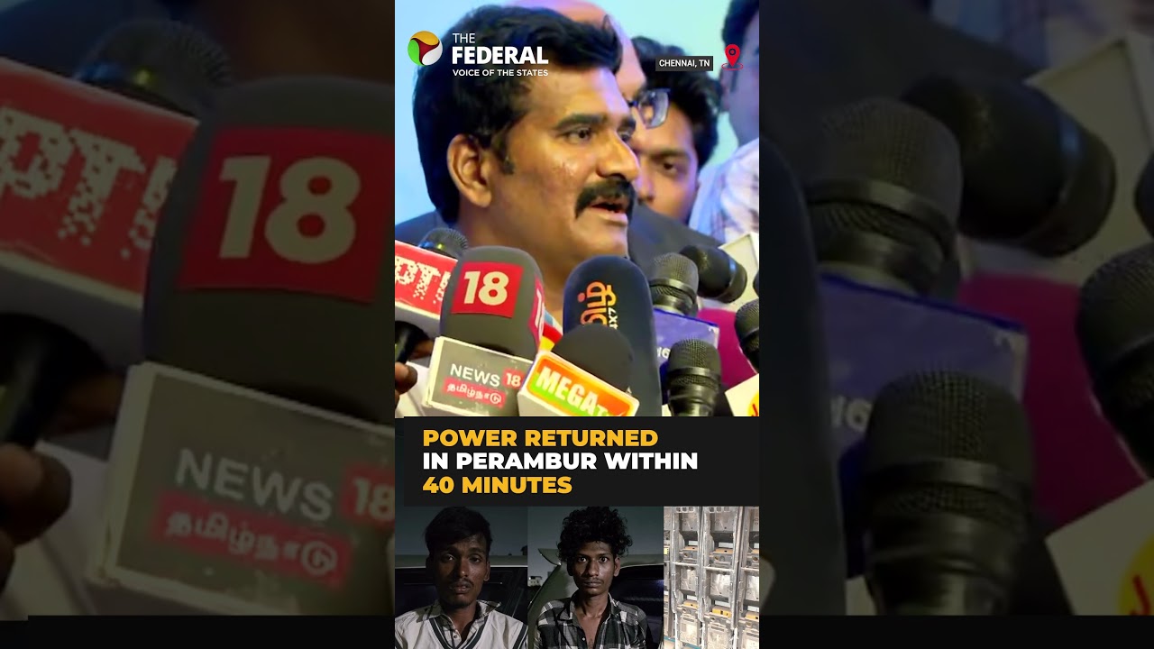 TN Minister Nirmal Kumar alleges some persons deliberately causing power outages | #shorts