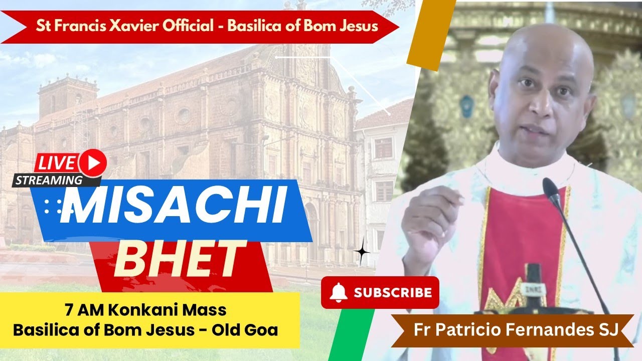 6 AM Mass | Somia Jezuche Ap-Porgottnnechi Dobajik Porob | Basilica of Bom Jesus - Old Goa| 2 Jan 26