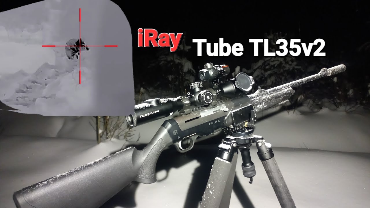 iRay Tube TL35v2 / Охота с Тепловизором