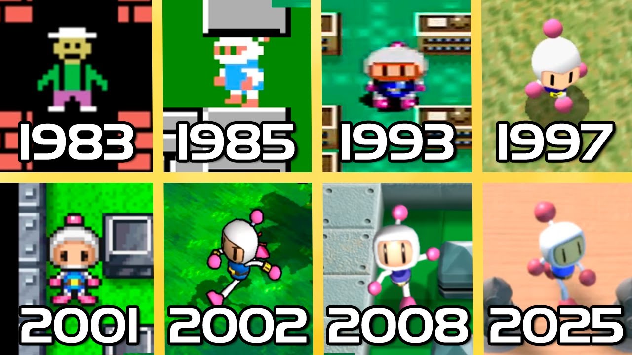 Evolution of Bomberman Games [1983-2025]