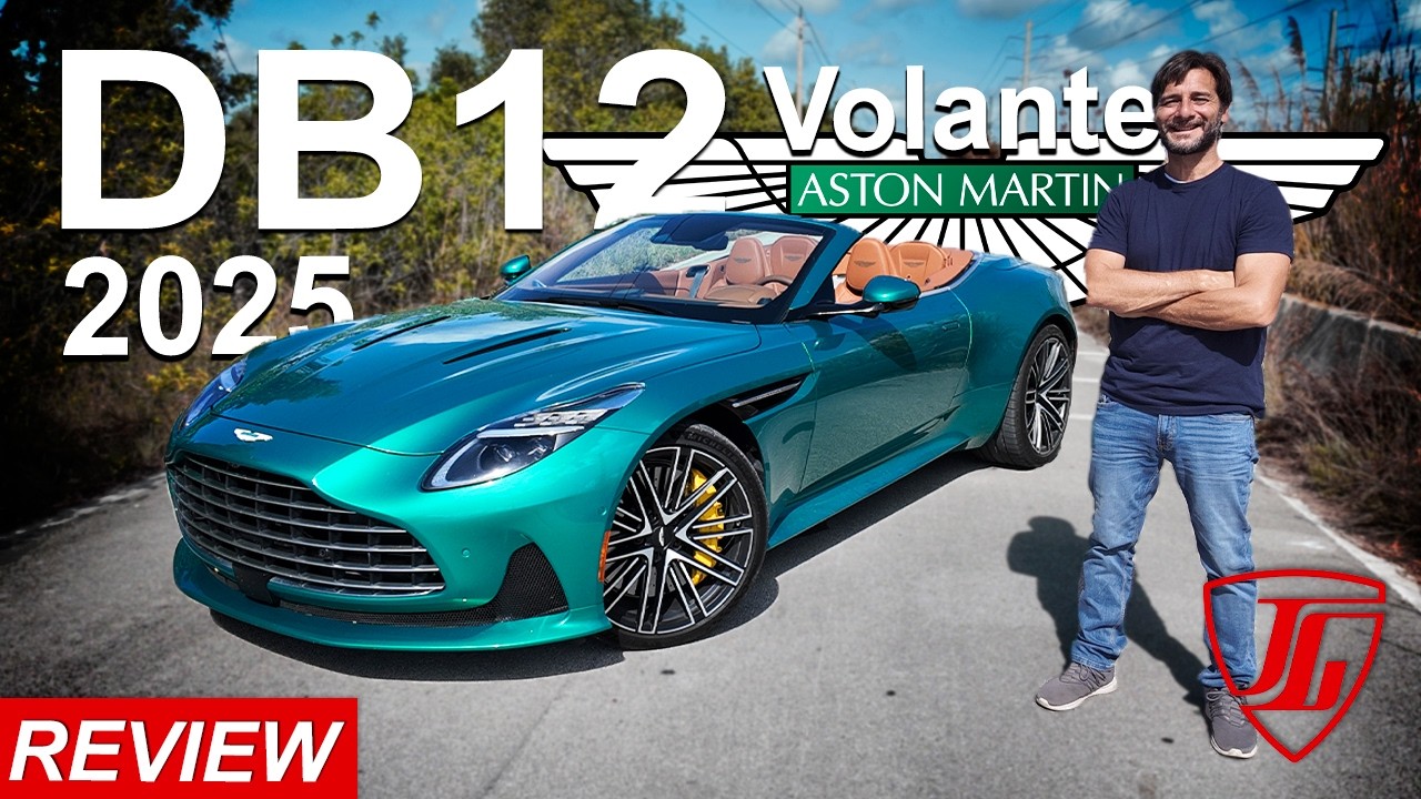 Самый стильный кабриолет 2025 года! Aston Martin DB12 Volante — обзор Хайме Габальдони