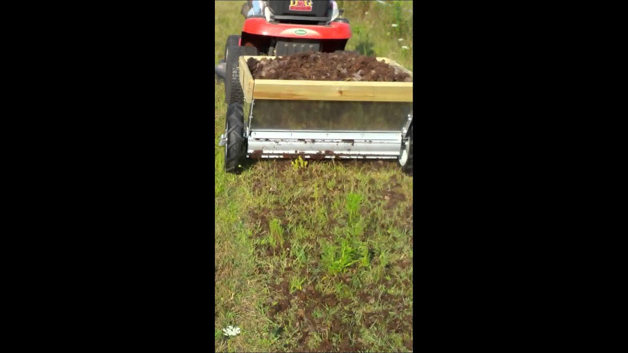 The New Manure Spreader in action!