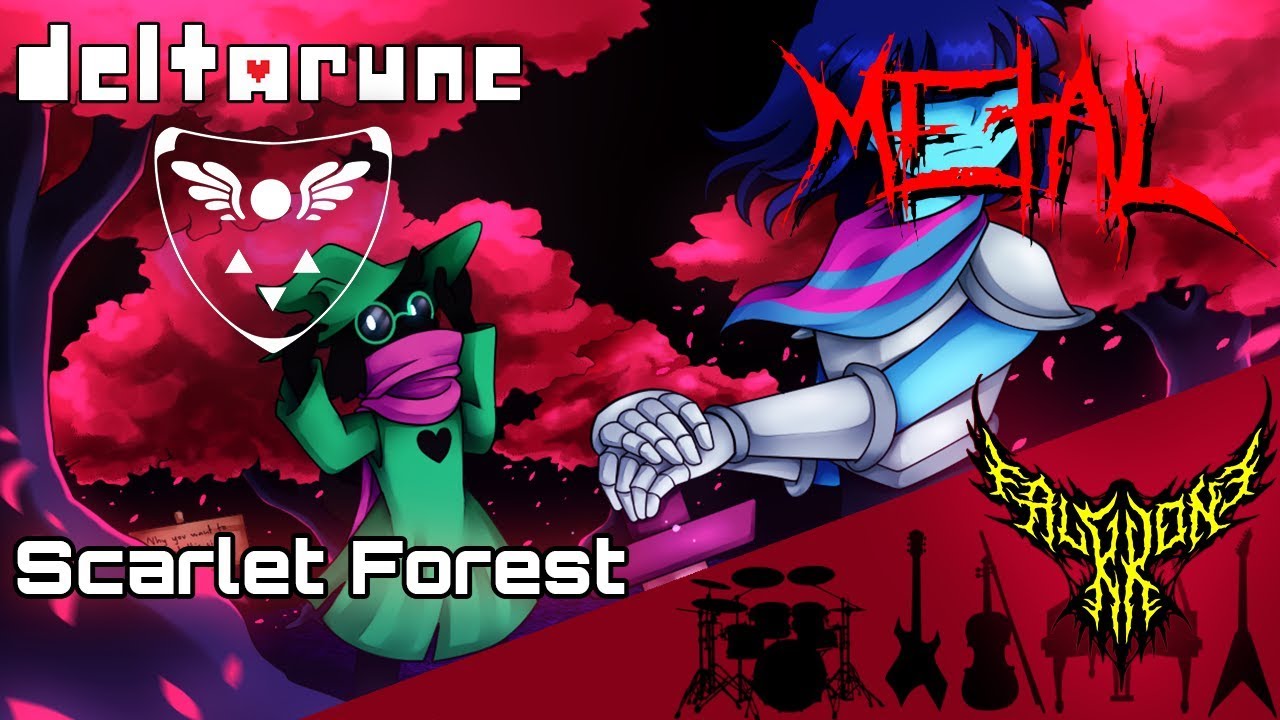 DELTARUNE - Scarlet Forest 【Intense Symphonic Metal Cover】