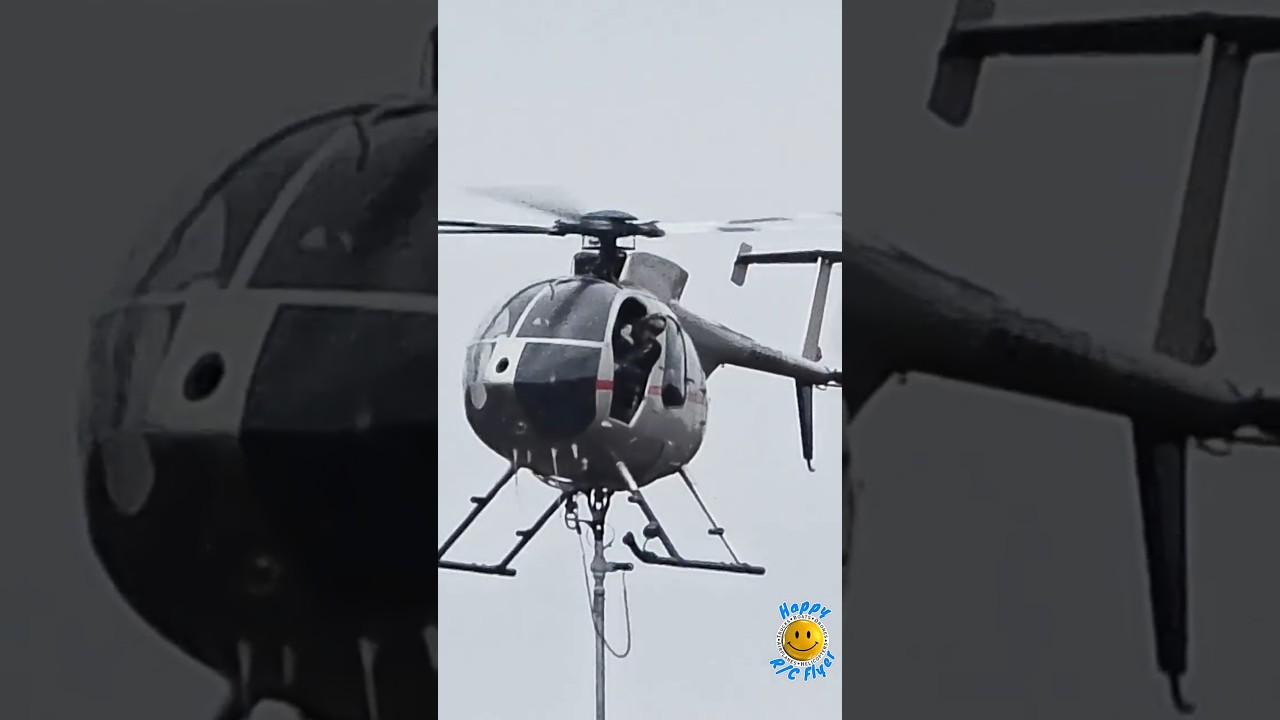 Tree Trimming With A Helicopter?  #Helicopters #Avation #HeliAtWork #TreeTrimming #HappyRCFlyer