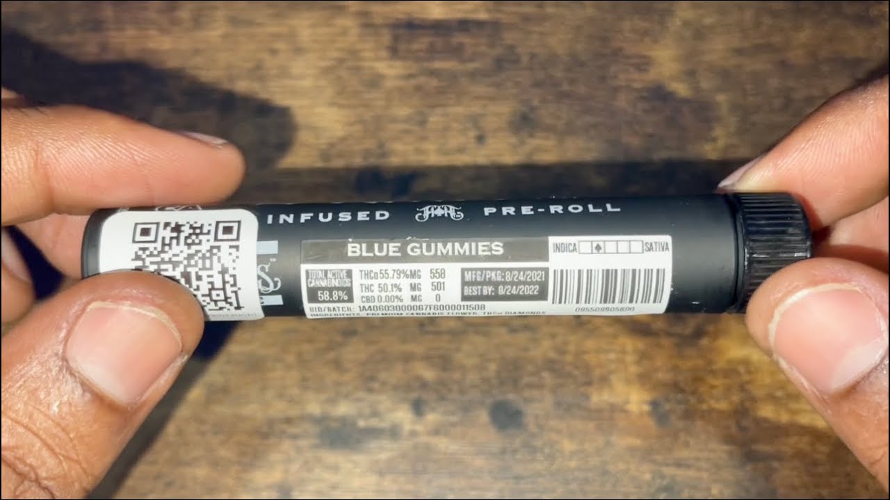 Blue Gunmies Infused THC Diamonds (Sponsored Review)