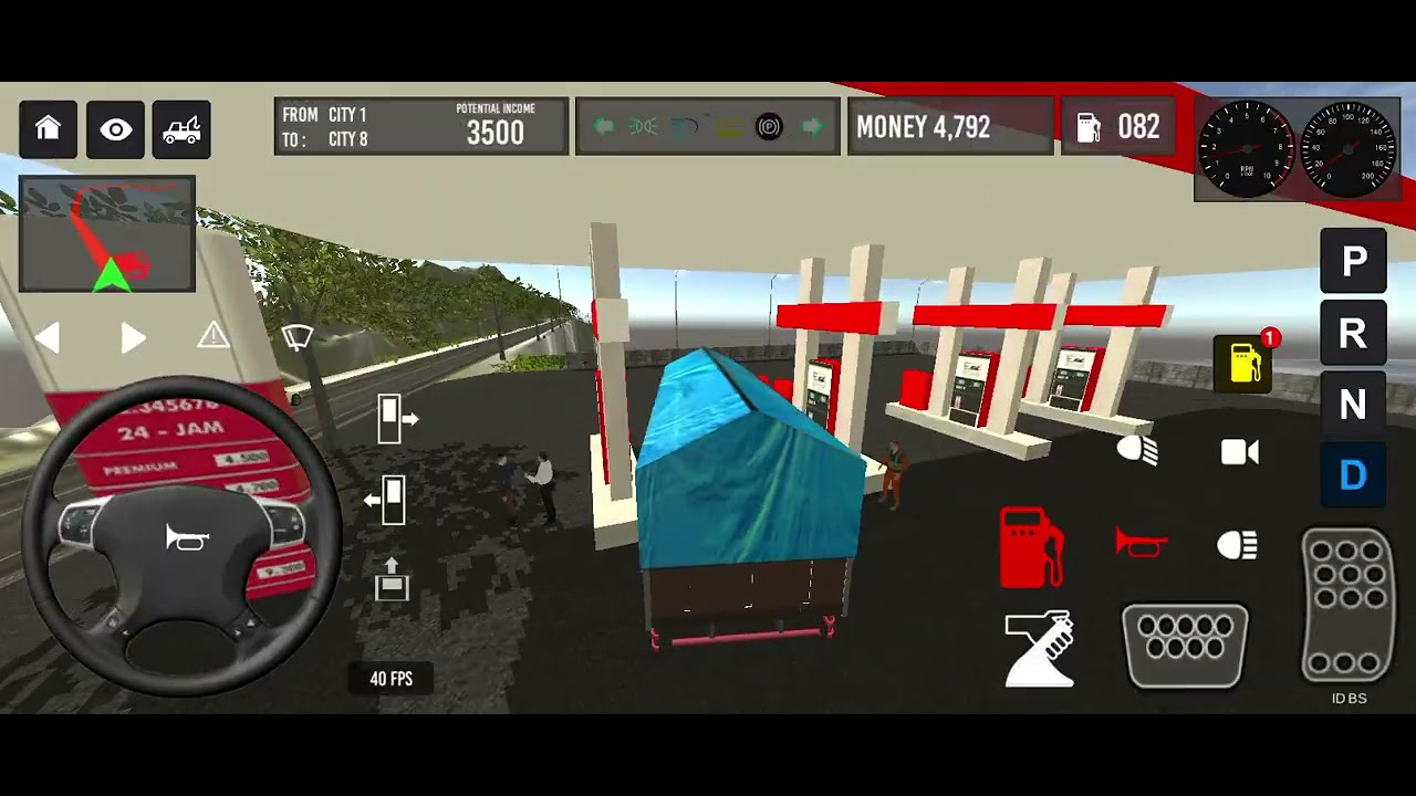 euro coach bus simulator 😱🚌 || new coach bus simulator part- 4 Android gameplay 