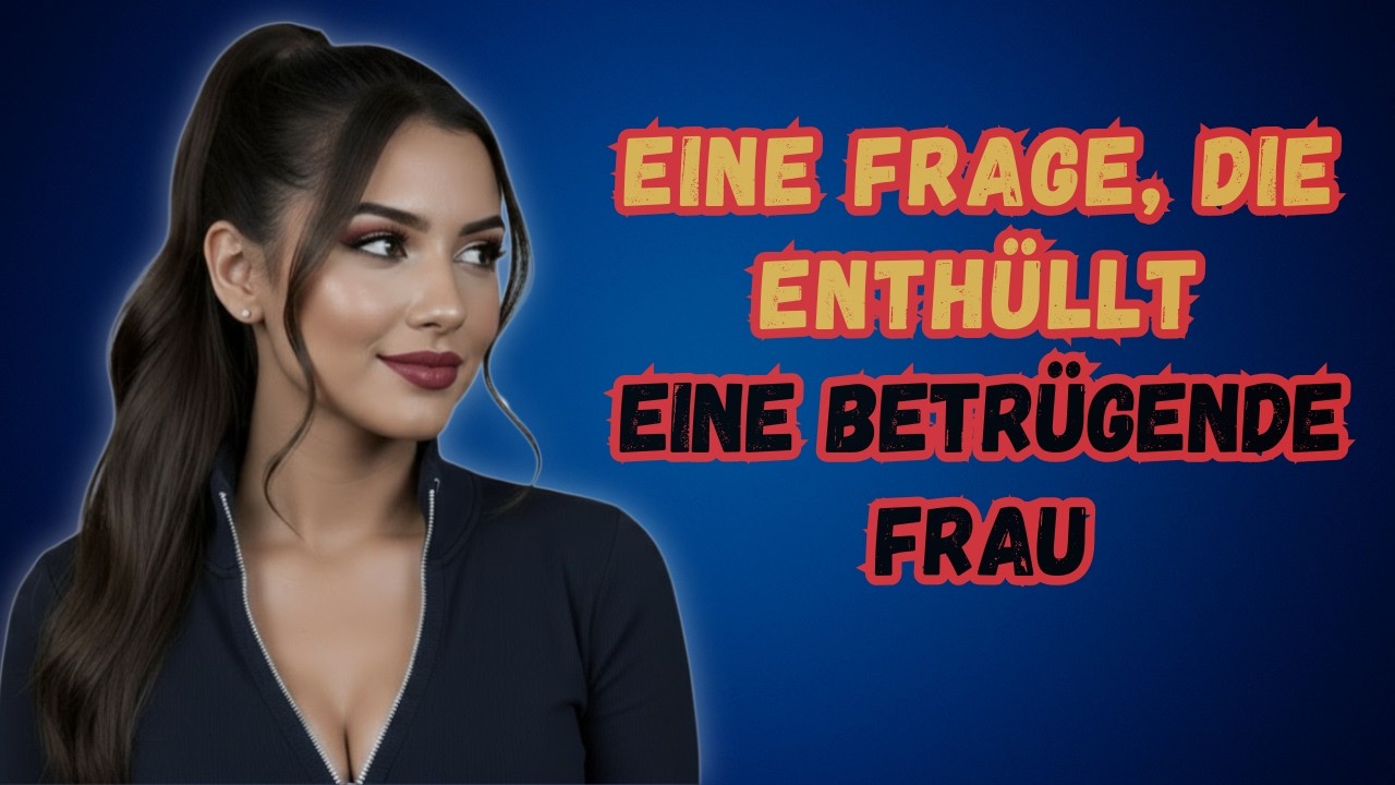 Eine FRAGE, die eine betrügende Frau entlarvt | Frauenpsychologie