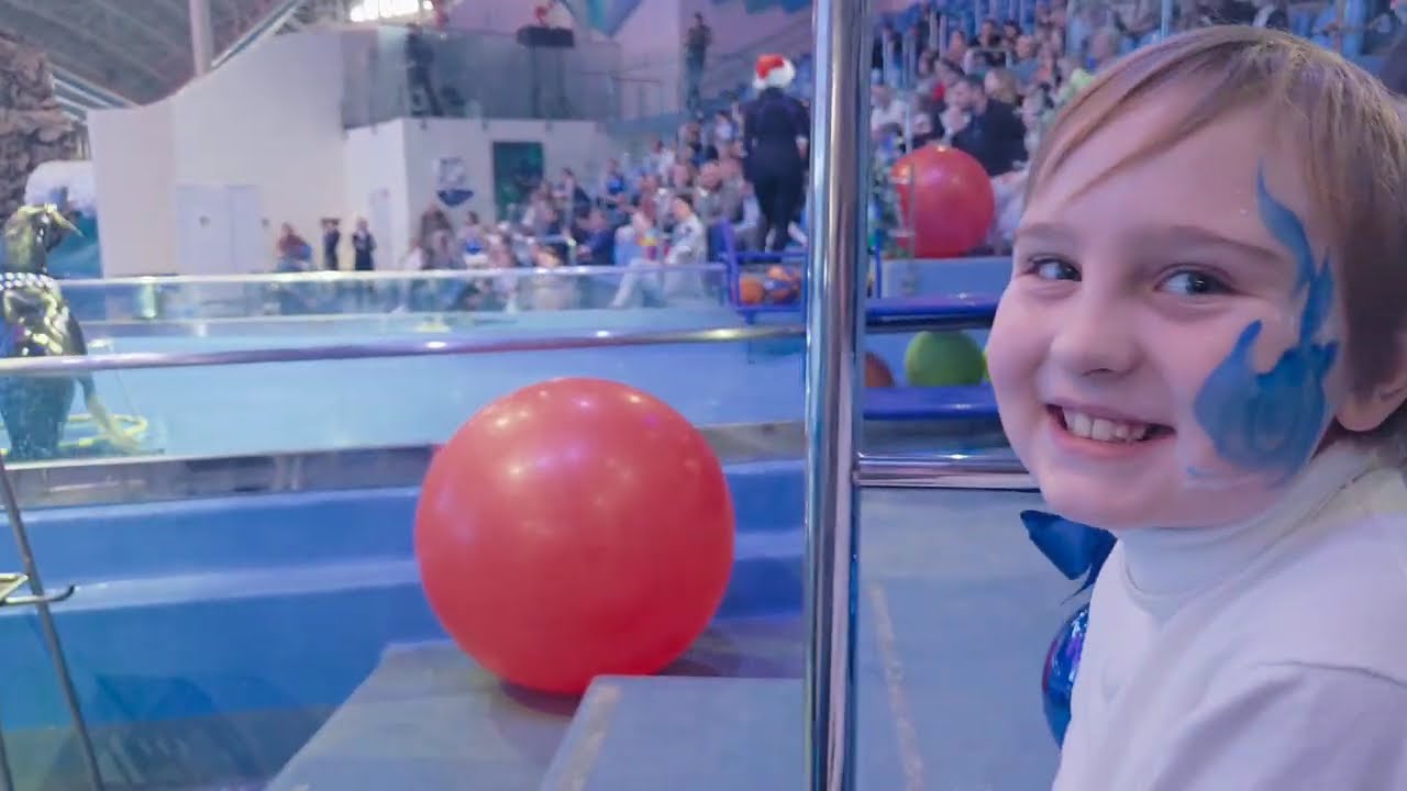 ДЕЛЬФИНАРИЙ ВЛАДИВОСТОК в 4K / Новогодняя программа Приморский океанариум 