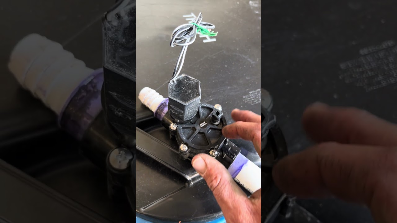 How to flush a valve
