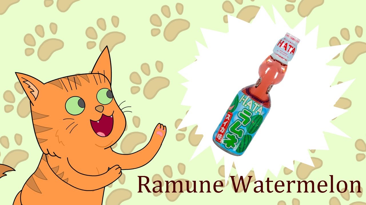 Kool Cat Drinks Episode 182: Ramune Watermelon