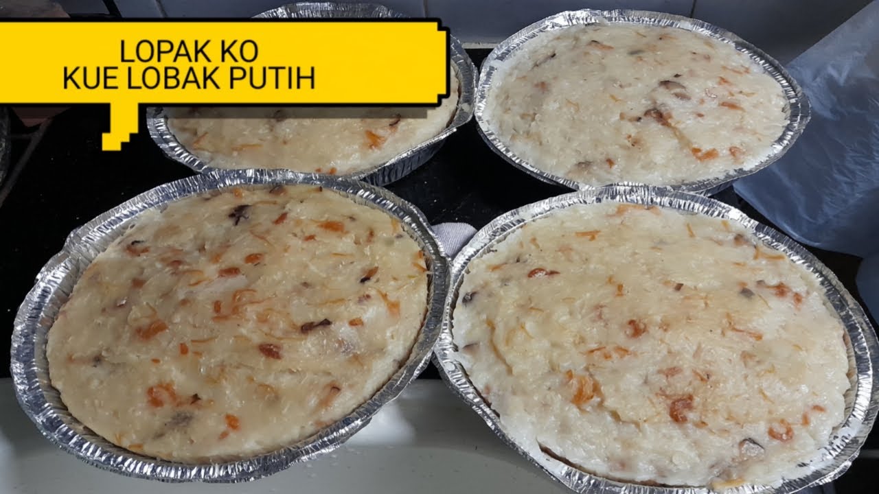 RESEP DAN CARA MEMBUAT LOPAK KO |KUE LOBAK PUTIH,kue imlek yang wajib ada di tahun baru Cina