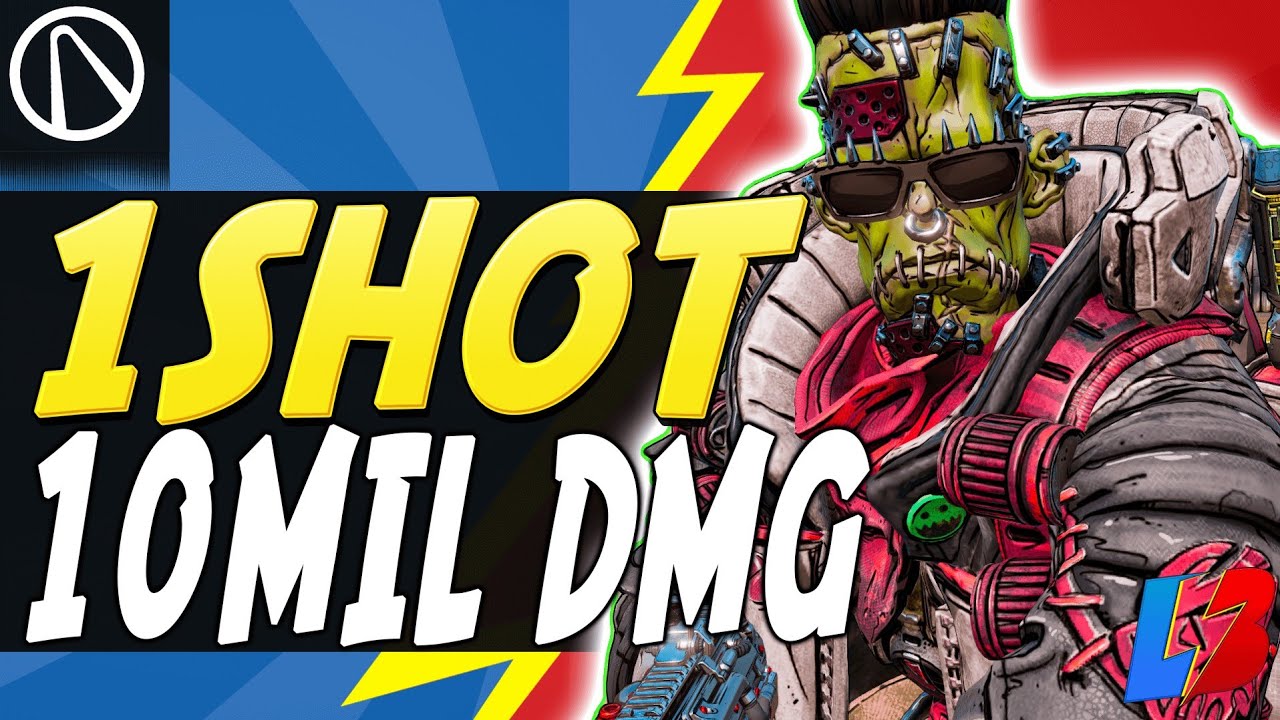 NEW Borderlands 3 FL4K 1 SHOT BUILD | 10 Million Damage - CRIT Build Destroys Bosses