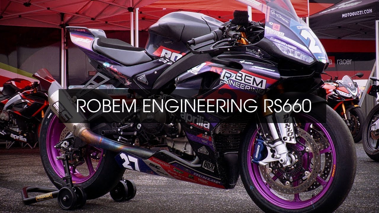 Di Mario's 2024 Twins Cup Championship Winning Aprilia RS660 Built by Robem Engineering.