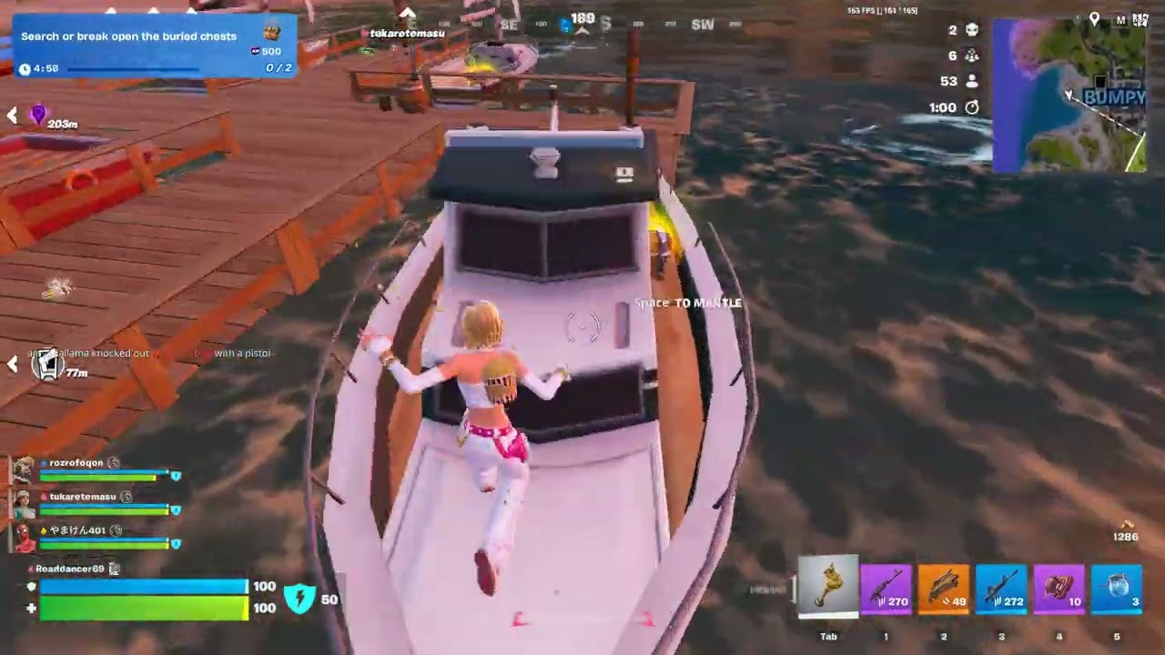 Fortnite C7S1 Gameplay Squad Zero Build Crowned Victory Royal 50 2026 02 25