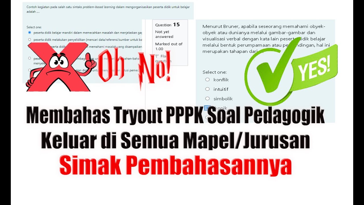 SOAL TRYOUT PPPK PEDAGOGIK SEMUA MAPEL Part 2