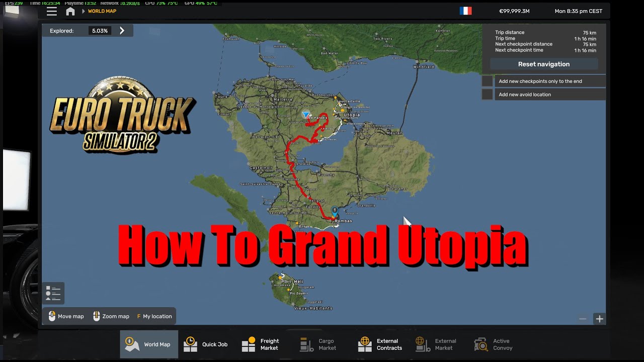 How to Install Grand Utopia Map in ETS2 2025 | Step-by-Step Guide