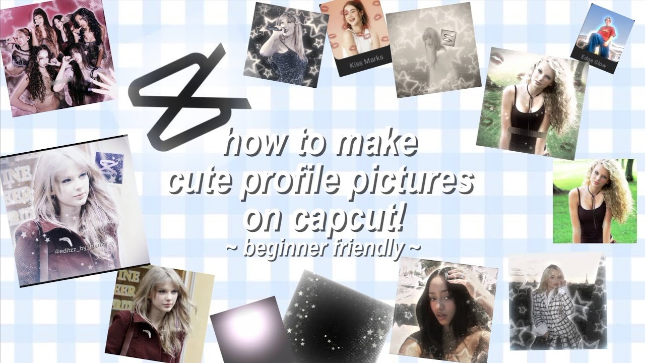 How to make cute profile pictures on capcut!  // beginner friendly // no pro // pfp tutorial // easy