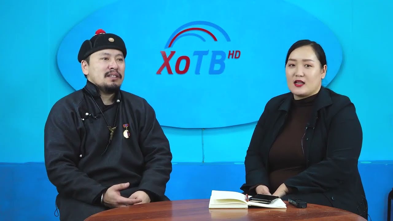 Дмитрий Шараев на монгольском ТВ