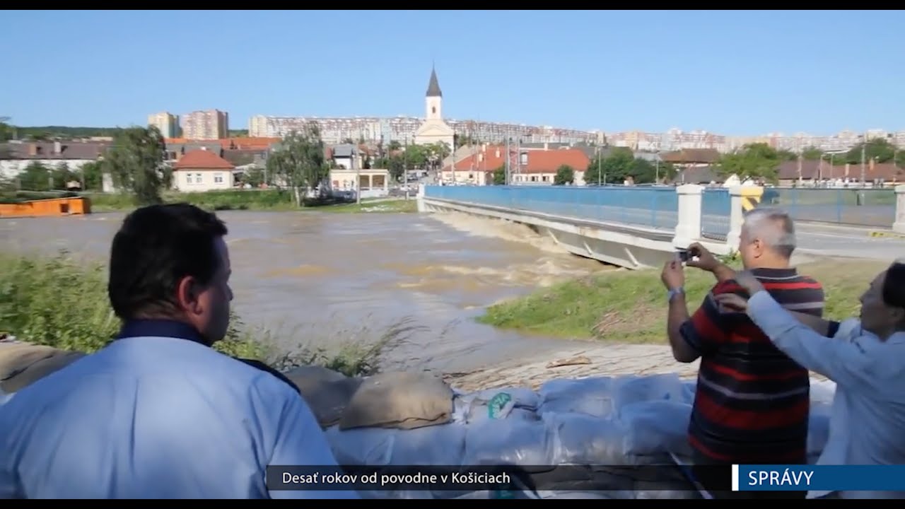 Desať rokov po povodni v Košiciach