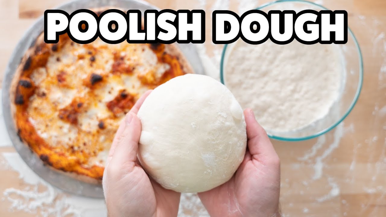 Better Pizza using Poolish Dough Recipe