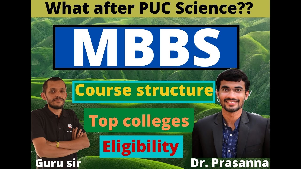 What after PUC Science? | MBBS - Medical | Admission process Top colleges Fees Future scopes Jobs