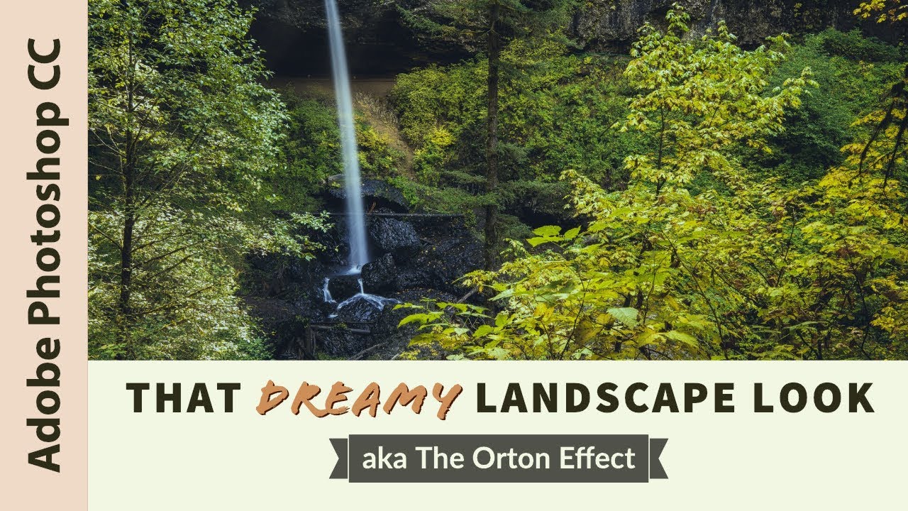 Super EASY Way To Add The ORTON EFFECT Using Photoshop