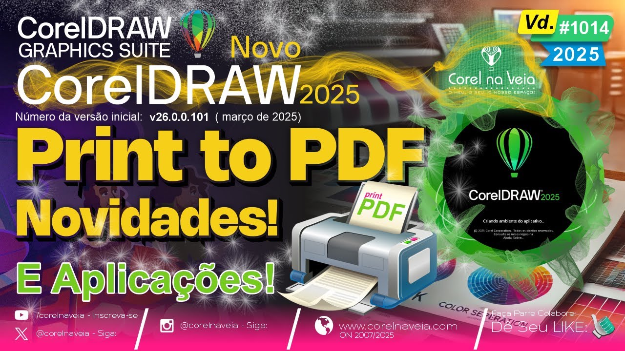 Novo Print PDF no CorelDRAW Graphics Suite 2025 Novidades e Aplicações