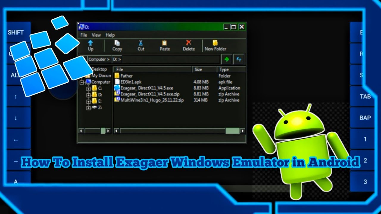 Как установить эмулятор Windows ExaGear на Android в 2025 году