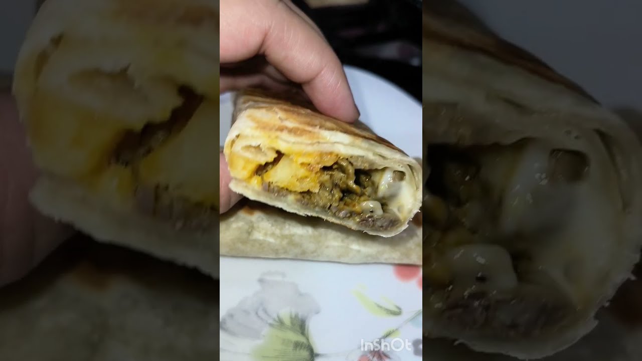 ساندويتش شاورما منزلية بنينة على تاع برا 