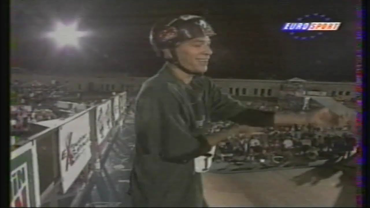 X-games 1995 roller half-pipe