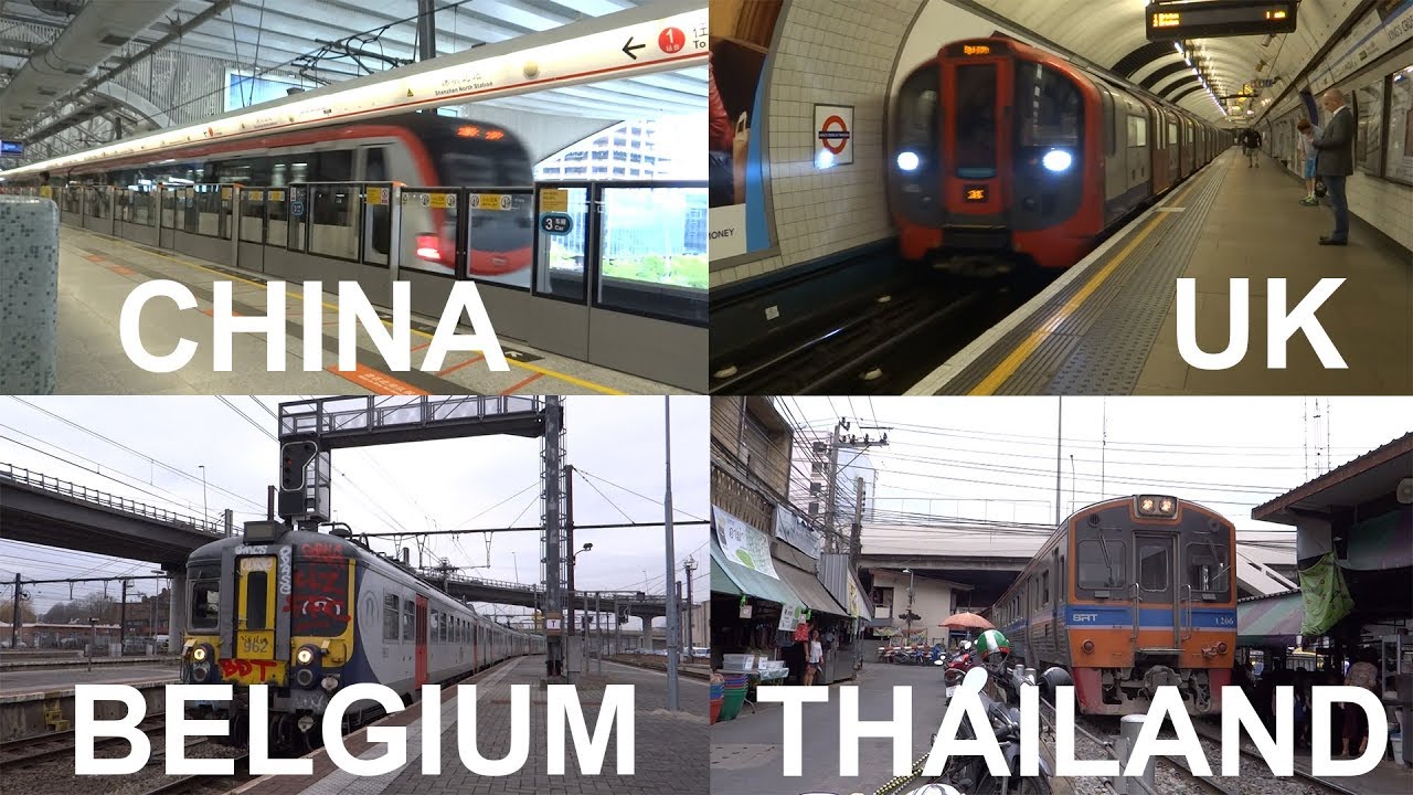 🚇 Trains in Europe VS Trains in Asia (2018)
