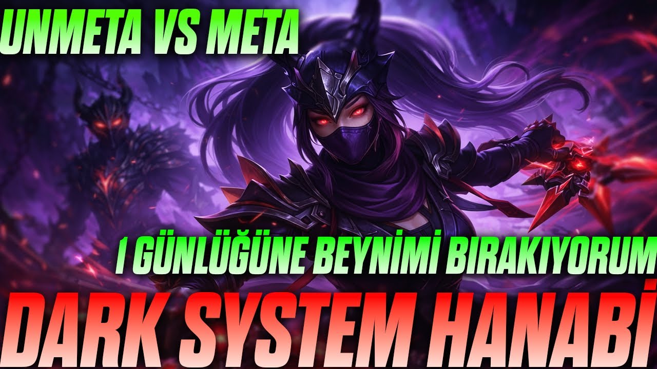 KARANLIK SİSTEM HANABİ ' Yİ KÜÇÜMSEMEK SONUN OLUR - META HEROLARINI PATLATIYORUM / MLBB