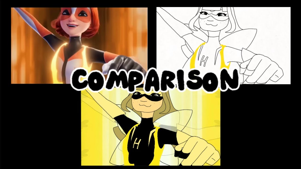 REFERENCE V TRANSFORMATION || Honey Transformation TOBAL 🐝🍯|| Fanmade miraculous transformation
