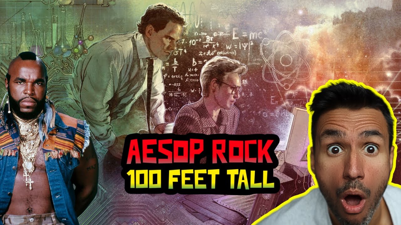 Aesop Rock - 100 Feet Tall (REACTION) IS THIS A TRUE STORY?