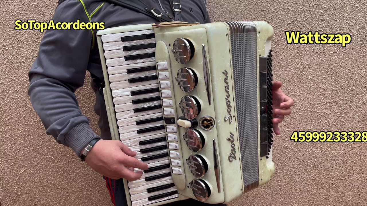 Acordeon Paolo Soprani VENDIDO Polifonica #acordeon