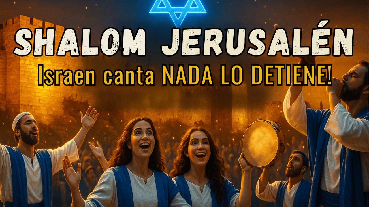 Shalom Jerusalén Israel Canta, ¡Nada lo Detiene!