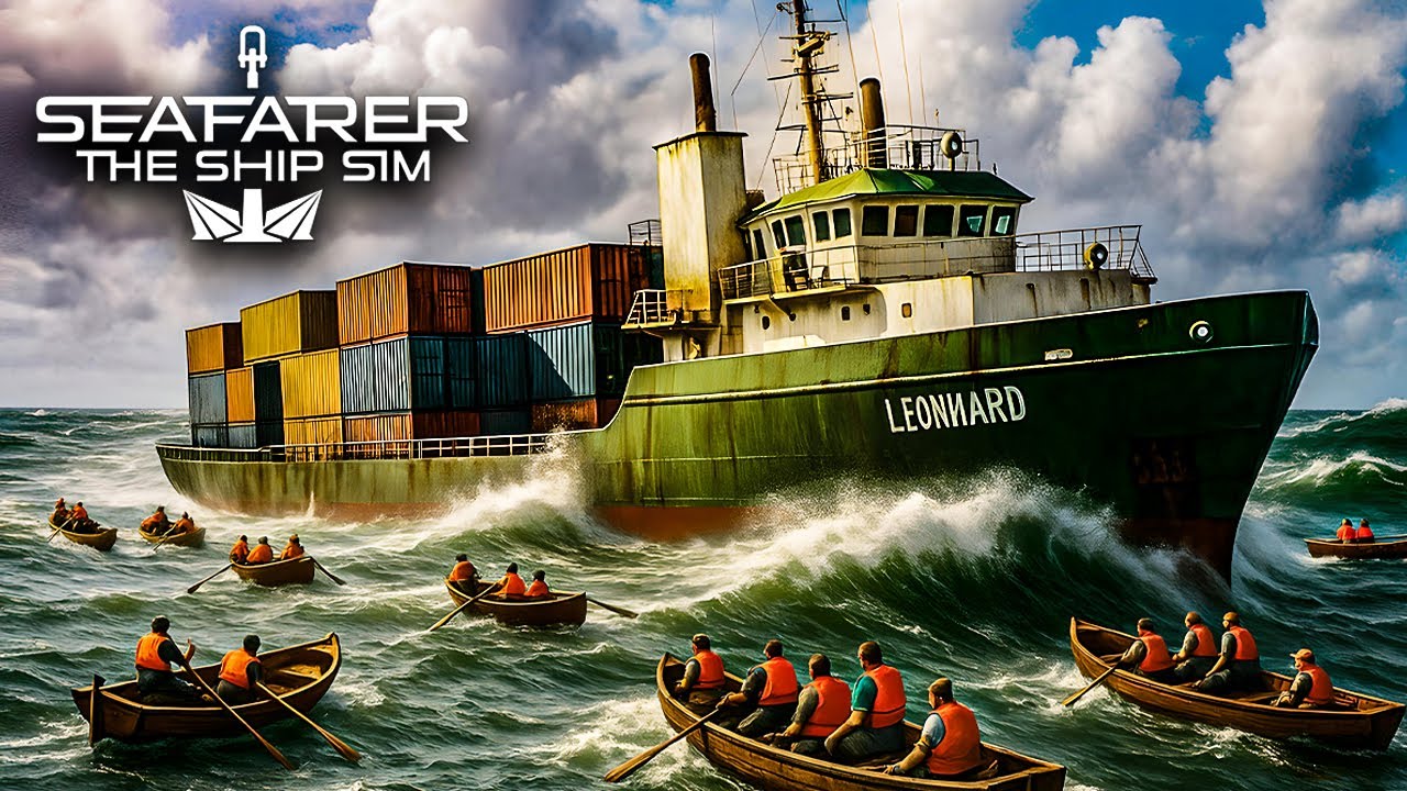 I GOT STUCK In the MIDDLE of an OCEAN With a Broken ENGINE... (Seafarer: The Ship Sim)